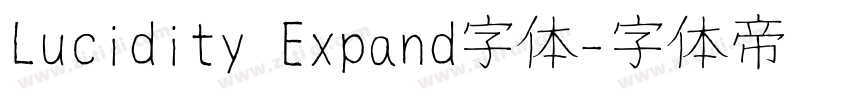 Lucidity Expand字体字体转换
